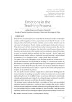 prikaz prve stranice dokumenta Emotions in the Teaching Process
